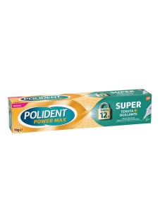 Polident Super Tenuta+Sigillante Sigillante per Protesi Dentale Gusto Neutro,70g