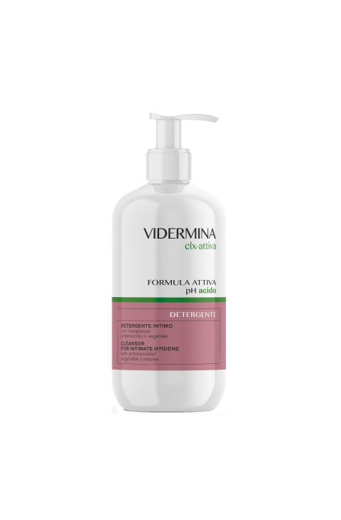 Vidermina Clx Attiva - Detergente Intimo a pH Acido Formula Attiva, 500ml