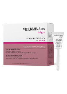 Vidermina Deligyn - Gel Intimo Idratante Formula Delicata pH Neutro, 6x5ml