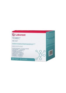 Tiobec 40 Bustine Nuova Formula 590 per Benessere Generale e Antiossidante 40 Bustine

