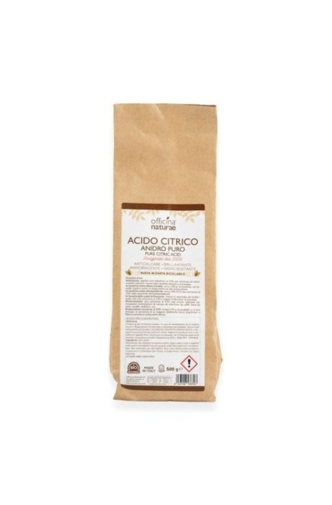 ACIDO CITRICO ANIDRO PURO 500G

