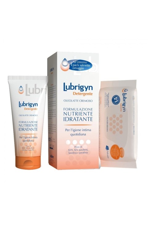 Lubrigyn Detergente Intimo Oleolatte + Salviette Intime