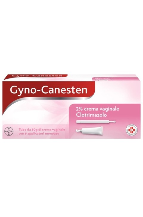 Gynocanesten Crema per Candida Prurito Bruciore Intimo Perdite Infezioni Vaginali, 30g
