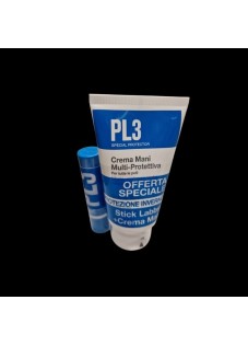 Bundle PL3 Stick + Crema Mani Multi-Protettiva
