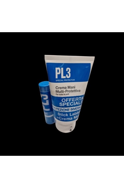 Bundle PL3 Stick + Crema Mani Multi-Protettiva
