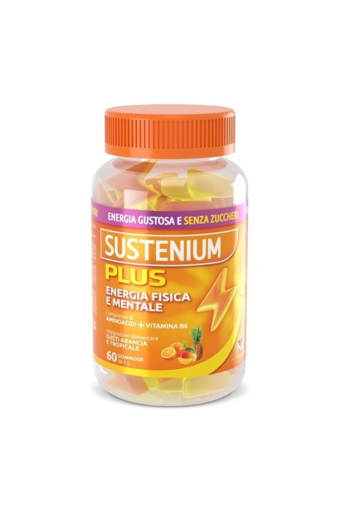 Sustenium Plus Integratore Alimentare Multivitaminico 60 Caramelle Gommose
