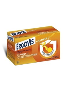 EG Ergovis Vitamina C a Rilascio Prolungato Integratore, 30 Capsule
