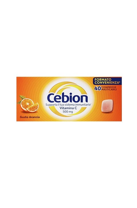 Cebion Masticabile Arancia 40 Compresse
