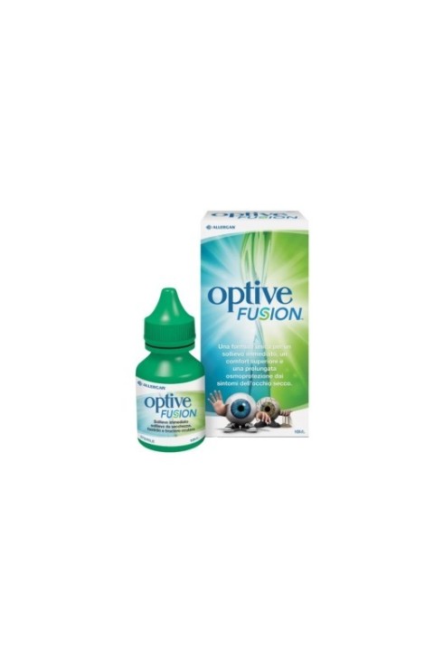 Allergan Optive Fusion Soluzione Oftalmica Lubrificante e Osmoprotettiva, 10ml
