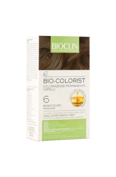 BIOCLIN Bio-Colorist - Colorazione Permanente Colore 6 Biondo Scuro
