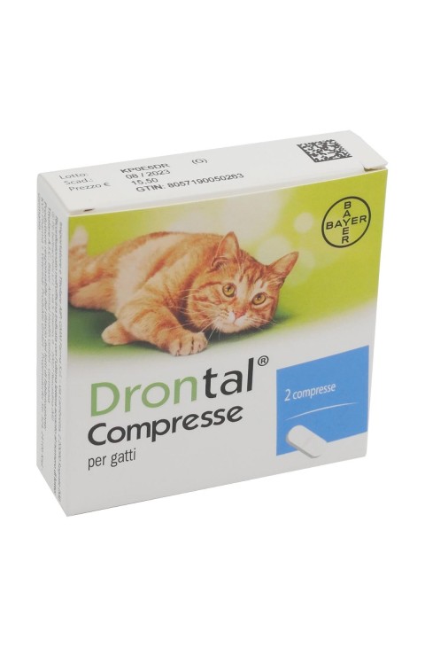 DRONTAL*GATTO  2CPR GMM