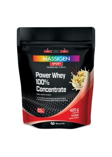 Massigen Sport Power Whey Concentrate Gusto Vaniglia 420g
