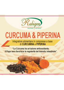 CURCUMA&PIPERINA RUBIGEN120CPR