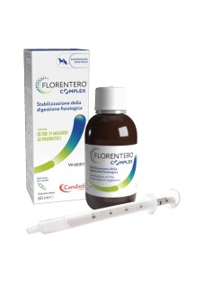 Florentero Complex per Cani e Gatti Stabilizzante Digestivo Flacone con Siringa 60ml
