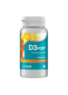 Supravit - D3 Fort 2000UI Integratore Ossa, 120 compresse