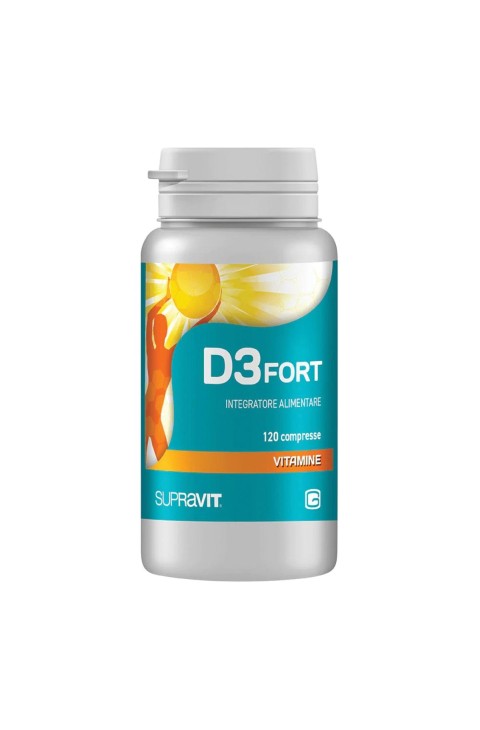 Supravit - D3 Fort 2000UI Integratore Ossa, 120 compresse