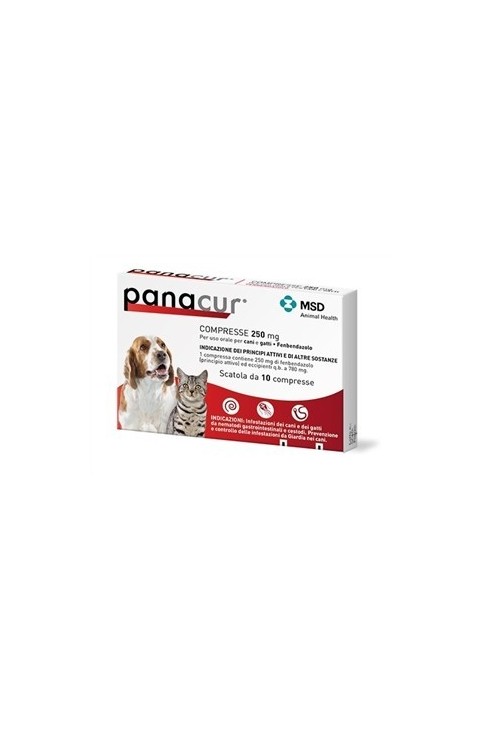 PANACUR-10 CPR 250 MG VET