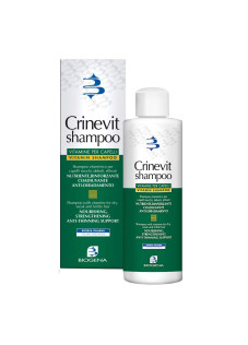 Biogena Crinevit Shampoo Rinforzante per Capelli Secchi e Deboli, 200ml