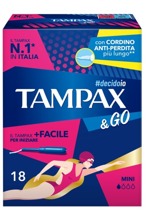 TAMPAX &GO MINI 18PZ
