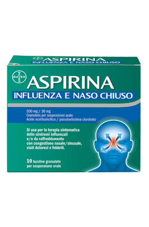 ASPIRINAACT*10CPR EFF800+480MG