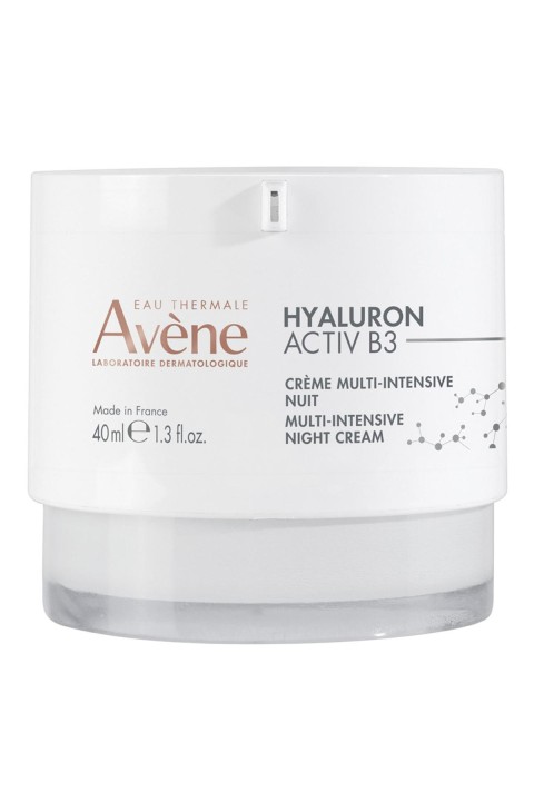 Avène Hyaluron Activ B3 - Crema Notte Multi-Intensive Antirughe, 40ml