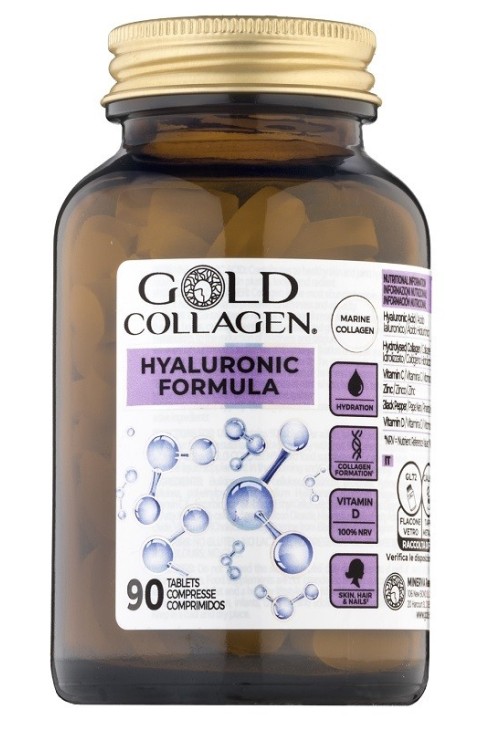 GOLD COLLAGEN HYALURONIC 90CPR
