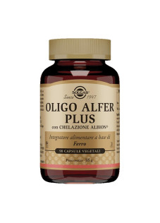 Oligo Alfer Plus Integratore di Ferro, 90 Capsule Vegetali