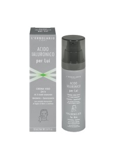 L'Erbolario Crema Viso Acido Ialuronico Per Lui 50ml
