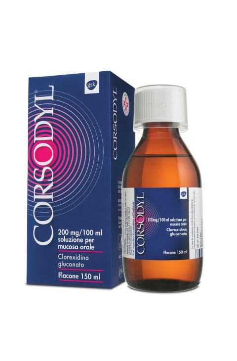 Corsodyl*soluz 150ml 200mg/100