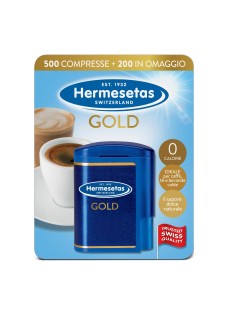 Hermesetas Gold Dolcificante 500+200 Compresse