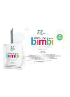 Immuno Bimbi Integratore Difese Immunitarie Bambini, 30 Bustine