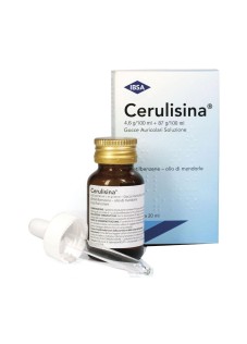 Cerulisina Gocce Auricolari 4,6g/100ml + 87g/100ml Dissoluzione Tappi di Cerume, 20ml