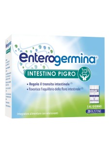 Enterogermina Intestino Pigro Integratore Alimentare, 20 bustine