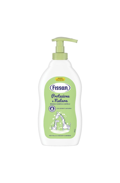 Fissan Protezione E Natura Bagno Corpo E Capelli Con Estratti Naturali 400 ml