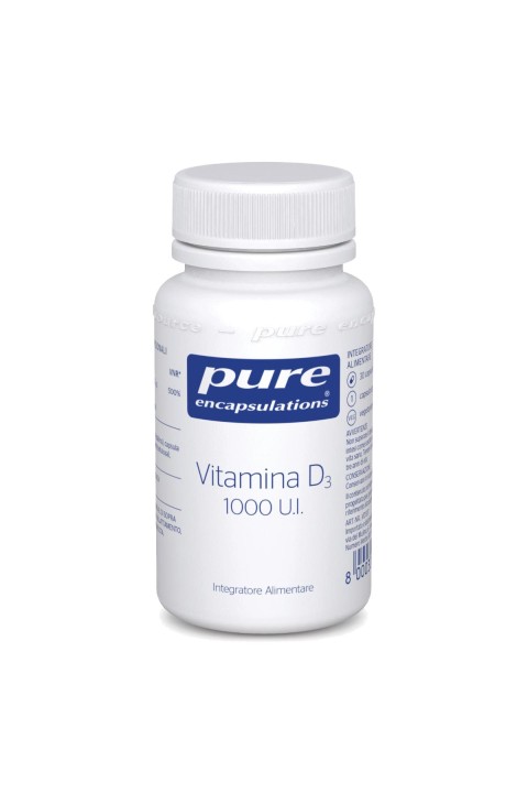 Pure Encapsulations Vitamina D3 Integratore Ossa 30 Capsule
