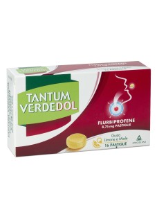 Tantum Verdedol Gusto Limone e Miele, 16 Pastiglie