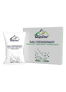 Alpino Sali Ossigenati Pediluvio per Benessere dei Piedi 20 Buste da 20g
