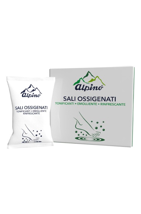 Alpino Sali Ossigenati Pediluvio per Benessere dei Piedi 20 Buste da 20g

