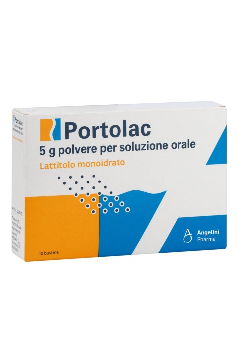 Portolac 5 G Polvere Per Soluzione Orale 10 Bustine