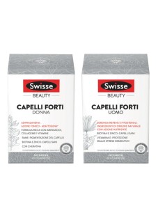 Swisse Beauty - Capelli Forti Uomo Integratore, 30 Compresse