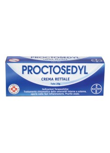 Proctosedyl Crema Rettale Trattamento Sintomatico Emorroidi Prurito Anale Con Idrocortisone, Tubo 20gr