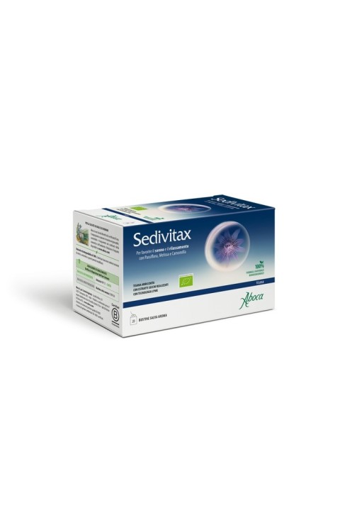 Sedivitax Advanced Tisana Biologica per Sonno e Rilassamento, 20 Filtri Sedivitax Advanced Tisana Biologica per Sonno e Rilassamento, 20 Filtri