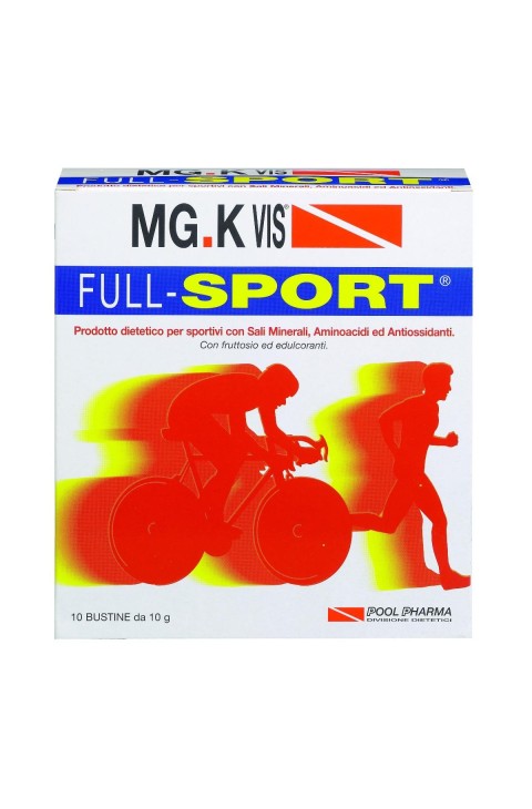 MG.K VIS Full Sport Gusto Arancia Rossa, 10 Bustine