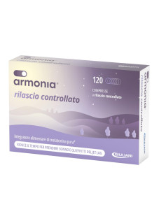 Nathura Armonia - Rilascio Controllato Integratore Melatonina 1mg, 120 Compresse