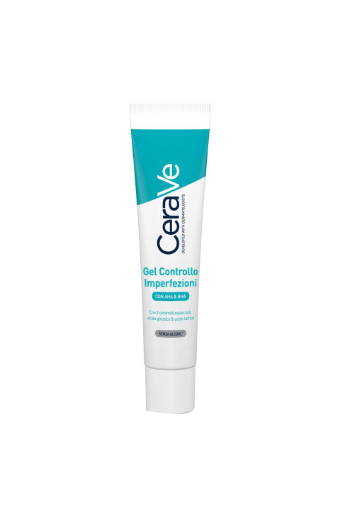 CeraVe Acne Gel Controllo Imperfezioni Brufoli e Pori, 40ml