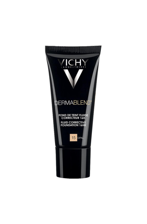 Vichy Dermablend - Fondotinta Correttore Fluido 16H Tonalità 15 Opal, 30ml
