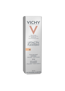 Vichy Liftactiv Flexiteint - Fondotinta Effetto Lifting Tonalità 55 Bronze, 30ml