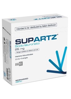 Supartz Siringa Preriempita Intra-articolare Acido Ialuronico 25 Mg 2,5 Ml 5 Pezzi

