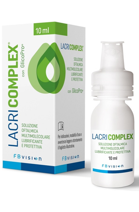 Lacricomplex Soluzione Oftalmica Multimolecolare Lubrificante Protettiva 10 Ml
