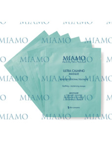 Miamo Ultra Calming Masque Maschera Lenitiva Idratante, 6 x 10ml